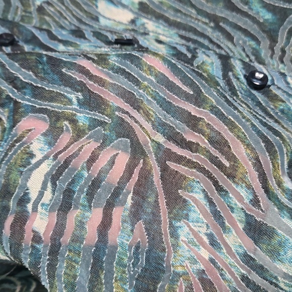 Allison Daley 3/4 Sleeve Button-down Blouse - Picture 6 of 8